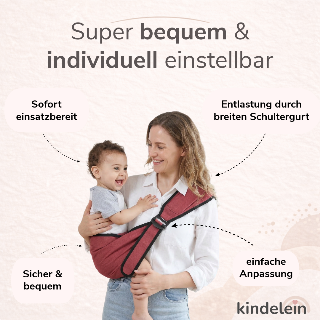 Hüfttrage „SPORTY“ - Ergonomische Kindertrage